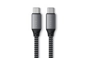 USB kaapelit - Satechi USB-C to USB-C Cable 25 cm Space Harmaa - ST-TCC10M