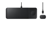 Puhelin - Adapterit & Laturit - Samsung EP-P6300 Langaton laturi Trio - Musta - EP-P6300TBEGEU