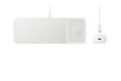 Puhelin - Adapterit & Laturit - Samsung EP-P6300 Langaton laturi Trio - Valkoinen - EP-P6300TWEGEU