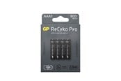 Akut ja Paristot - GP ReCyko Pro AAA-batteri 800mAh 4-pack - 201221