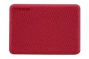 Kovalevyt - ulkoiset - Toshiba Canvio Advance - Ulkoiset kovalevyt - 2TB - Punainen - HDTCA20ER3AA