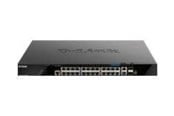Kytkimet - D-Link DGS 1520-28MP Layer 3 pinottava älykäs hallittu kytkin - DGS-1520-28MP