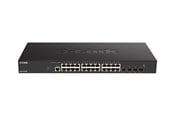 Kytkimet - D-Link DXS-1210-28T 24 X 10G Base-T PORTIT + 4 X 10G/25G SFP28 - DXS-1210-28T