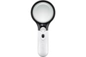 Taskulamput ja otsalamput - Pro LED reading magnifier Valkoinen - ideal for displayin - 4040849412554