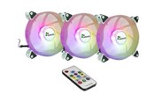 Kotelotuuletin - Inter-Tech Argus RS-06 RGB - Kotelotuuletin - 120mm - Valkoinen - 88885530