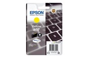 Mustepatruunat, värikasetit ja lisävarusteet - Epson 407 - L Koko - Keltainen - Original - ink cartridge - C13T07U440