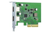 Ohjainkortit - QNAP O korttiUSB-kortti USB 3.2 Gen 2 kaksipisteliitäntäinen PCIe-laajennuskortti - QXP-10G2U3A