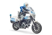 Leluautot - Bruder bworld Ducati Scrambler FT -poliisimoottoripyörä - 62731