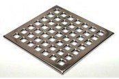 Viemäröinti - SSI-METALINDUSTI ApS Hf grating square 136 x 136 mm Ilman frame - 1018