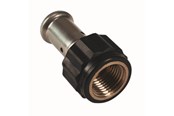 Alupex-järjestelmät - Henco suora naaras-rauta-adapteri 50 mm x 112 - 18PK-5008-N
