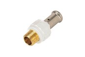 Alupex-järjestelmät - Henco straight male iron adapter 32 mm x 1 - 17PKW-3206-N