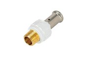 Alupex-järjestelmät - Henco Suora uros-rauta-adapteri 20 mm x 34. - 17PKW-2005-N