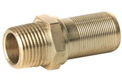 PEX-järjestelmät - Henco Suora nisäkappale, messinki, uros, 26mmx3/4. - 17SKS-2605
