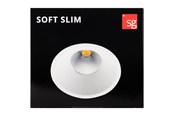 Valaisimet - SG Armaturen Soft slim Valkoinen 3000k - 903215