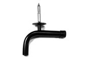 Lisävarusteet (Kiinnikkeet, pistorasiat jne.) - Teknisk Belysnings Industri Swan neck Musta 5.5x35 mm el-galv - 432V0108