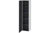 Kylpyhuonekalusteet - Duravit l-cube high cabinet with 1 left-hinged door and 4 gl - LC1180L1818