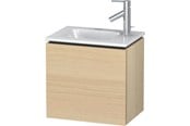Kylpyhuonekalusteet - Duravit l-kuutio pesualtaan kaappi, jossa on yksi vasemmalle saranoitu ovi - LC6272L7171