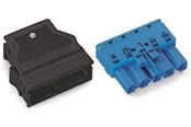 Työkalut - Winsta Plug with strain relief housing 5-pole blue - 770-1115/022-000