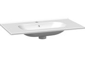 Kylpyhuonekalusteet - Dansani kantate porcelain washbasin 81 cm white - 531908003