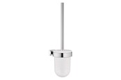 Kylpyhuoneen lisätarvikkeet - Grohe Essentials Cube, WC-harja ja teline, Kromi - 40513001