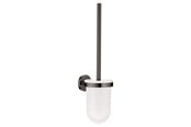 Kylpyhuoneen lisätarvikkeet - Grohe Essentials, WC-harja ja teline, Hard Graphite - 40374A01