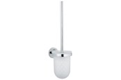 Kylpyhuoneen lisätarvikkeet - Grohe Essentials, WC-harja ja teline, Kromi - 40374001