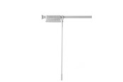 Kylpyhuoneen lisätarvikkeet - Van Der P Expander rail erica 2000 70-170 cm white - 10750