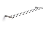 Kylpyhuoneen lisätarvikkeet - Pressalit towel rail 120x600 mm double stainless steel - Q30550