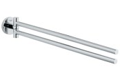 Kylpyhuoneen lisätarvikkeet - Grohe Essentials, Pyyhepidike, Kromi - 40371001