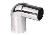 Varaosat & Asennustarvikkeet - Purus angle 90° 32 mm chrome pp/tpe with tip end - 752014-133