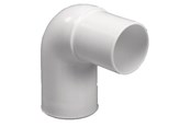 Varaosat & Asennustarvikkeet - Purus angle 90° 32 mm Valkoinen pp/tpe with tip end - 752014-132