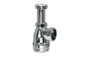 Varaosat & Asennustarvikkeet - Purus water trap 32 mm x 114 with telescopic tube chrome - 750411-050
