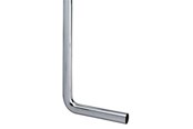 Varaosat & Asennustarvikkeet - Megatherm Viemäriputki 90° 32 x 220 x 580 mm kromi - 750231010
