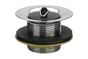 Varaosat & Asennustarvikkeet - Viega Bottom valve w/bathtub 1 1/4" x 42 mm brass chrome-plated - 121853