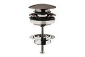 Varaosat & Asennustarvikkeet - Grohe push-open waste set hard graphite - 65807A00