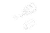 Varaosat & Asennustarvikkeet - Damixa kit cartridge with O-ring - 2370300