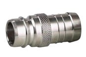 Letkut, kytkennät, liittimet ja tarvikkeet - Nito 3/4" stainless steel nipple with 3/4" hose tail - 64600A3