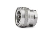 Letkut, kytkennät, liittimet ja tarvikkeet - Nito 3/4" stainless steel coupler with  3/4" female bsp - 64500A3