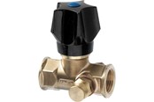 Liitostarvikkeet putkille - Frese stop valve dn20 for f raw brass with handle and contra - 26-1144