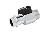 Liitostarvikkeet putkille - Broen Ballofix 15mm press x 1/2 han - 4382100-226002