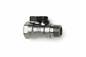 Liitostarvikkeet putkille - IMI Hydronic Ta400 1/2 chr w blackhandle - 58410615
