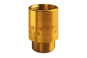Liitostarvikkeet putkille - Unite jatko 30 mm x 12 messinkiä - 743171630