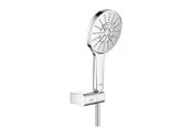 Suihku- ja asennustarvikkeet - Grohe Rainshower SmartActive 130, Seinäpidikesetti 3 suihkutustapaa, Kromi - 26580000