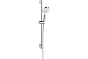 Suihku- ja asennustarvikkeet - Hansgrohe crometta 1jet Suihkusarja 0.65 m white/chrome - 26533400