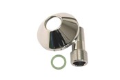 Suihku- ja asennustarvikkeet - Megatherm Connector 60 mm ll 3/4 x 1/2 with rosette ø70 - Chrome - 728210004