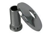 Suihku- ja asennustarvikkeet - Megatherm Liitin 45 mm ll 3/4 x 1/2 nippelillä ja rosetilla. - 728206004