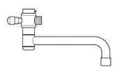 Varaosat & Asennustarvikkeet - Børma Borma spout with diverter - F960724AA
