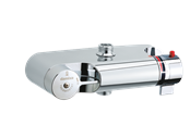 Sekoittajat ja liittimet - Damixa thermostat tmc bath/shower chrome handle - 276500091