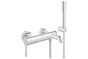 Sekoittajat ja liittimet - Grohe Essence, Vipuhana ammeelle ja suihkulle, DN 15, Kromi - 33628001