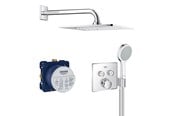 Sekoittajat ja liittimet - Grohe Grohtherm SmartControl Suihkujärjestelmä with overhead Suihku chrome - 34742000